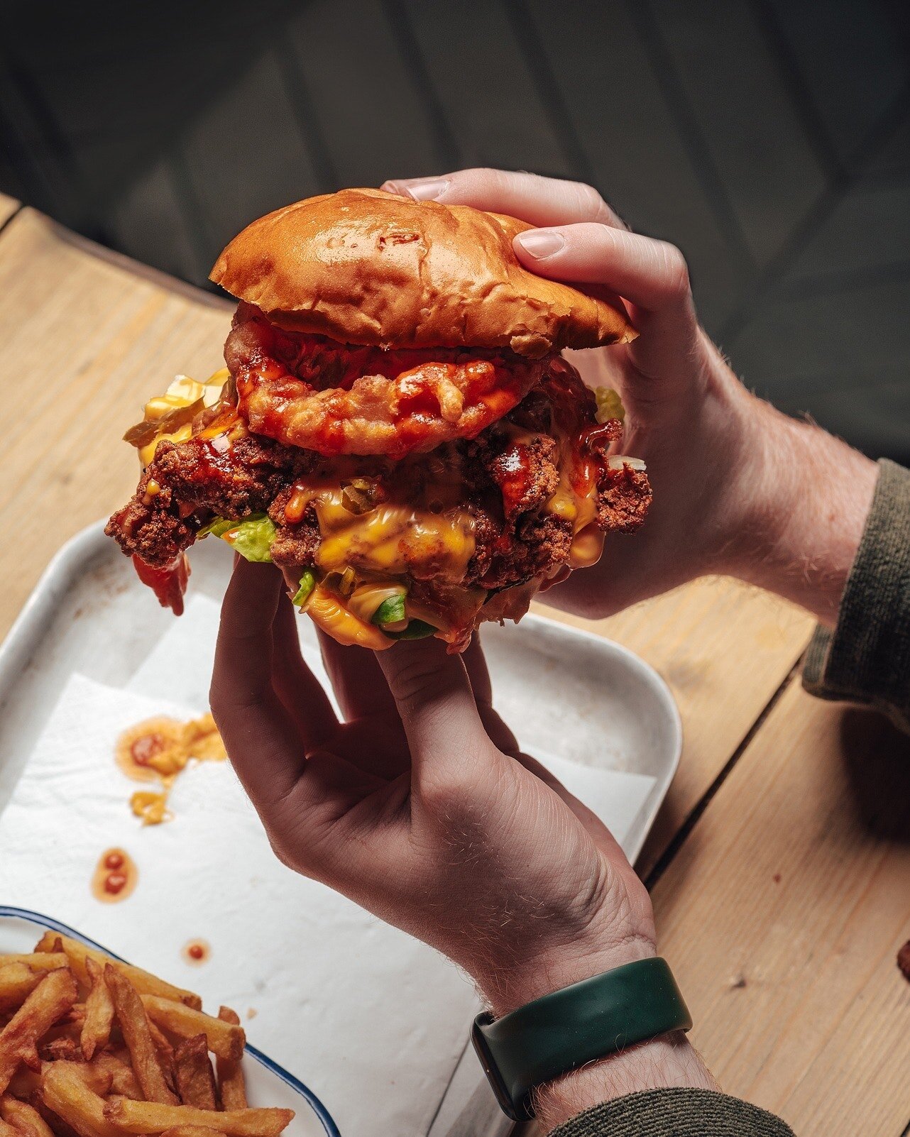 Anybody told you 'bout TRIBAL Mondays yet? Nab yourself a FREE portion of TRIBAL Chips/Skinny Fries with every burger ordered on our app or website. 
Promotion only applies on Mondays. Always order direct for the best prices. 
#TRIBAL